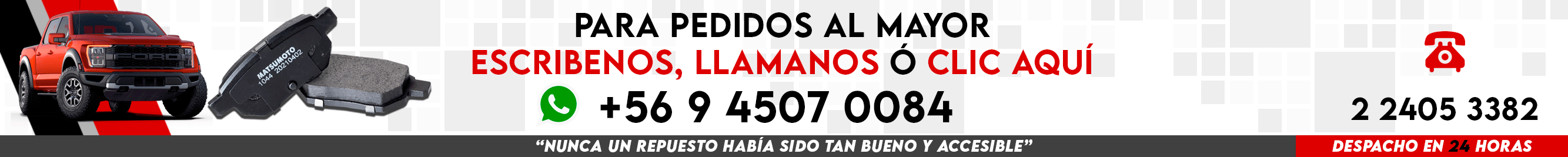 Pedidos al mayor de productos matsumoto