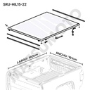 Lona Maritima Hilux Revo (2016 - ON)