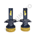H4 Set Ampolletas Super Led 18.000 lumenes bicolor 240w