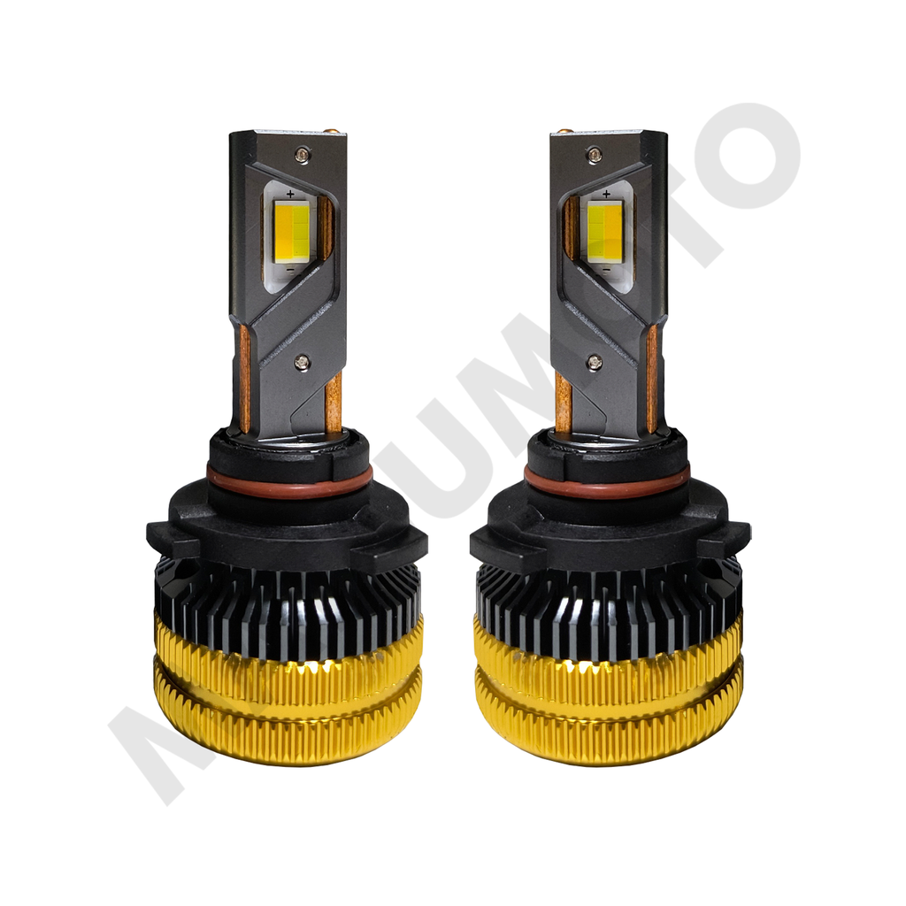 9005 Set Ampolletas Super Led 18.000 lumenes bicolor 240w