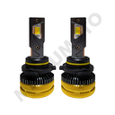 9006 Set Ampolletas Super Led 18.000 lumenes bicolor 240w