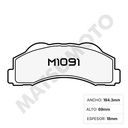 M1091 - Pastillas de Freno Carbo-Cerámica Delanteras Ford F-150 (2010 - 2025) OEM: AL3Z-2001-A