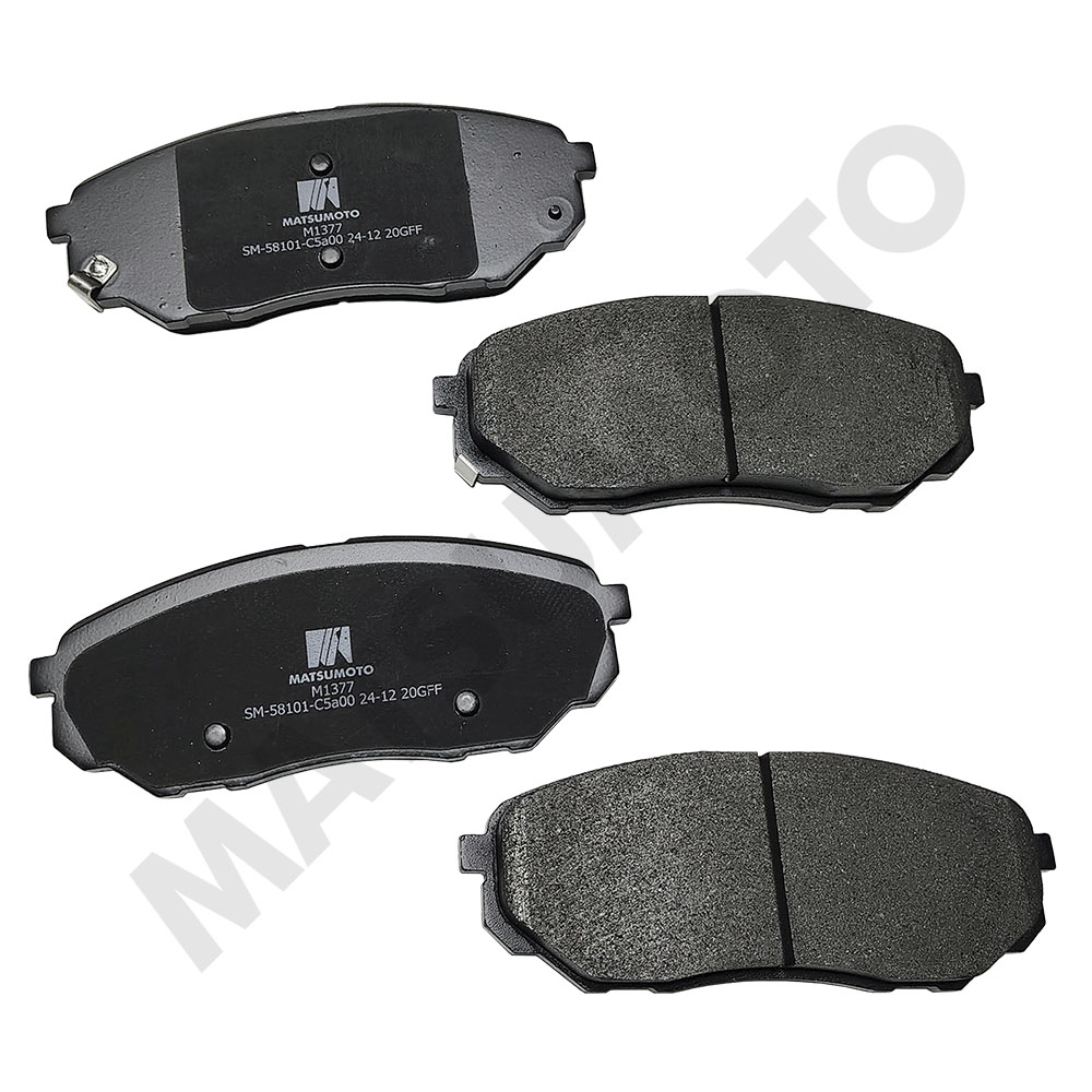 M1377 Pastillas de freno Semi-Metalica delanteras para Kia Sorento (2018 - actual) Hyundai Santa fe 