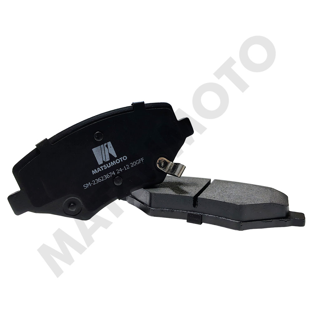 M1530 Pastillas de freno low metal delanteras para chevrolet