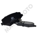 M1530 Pastillas de freno low metal delanteras para chevrolet