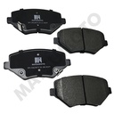 M1530 Pastillas de freno low metal delanteras para chevrolet