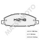 M1248- Pastillas de Freno Cerámica Delanteras Nissan