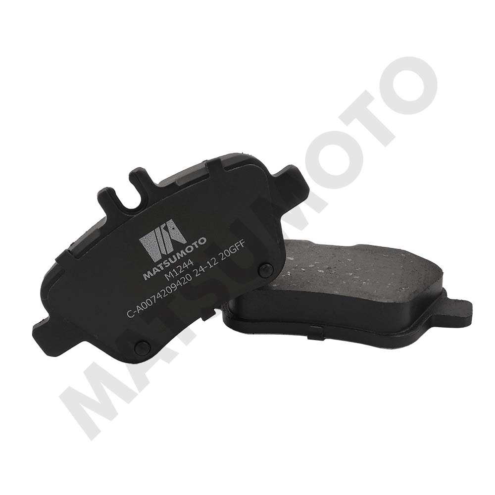 M1244 Pastillas de freno Carbo-Cerámica trasera Mercedes Benz A200 2.0 (2014 - 2019)