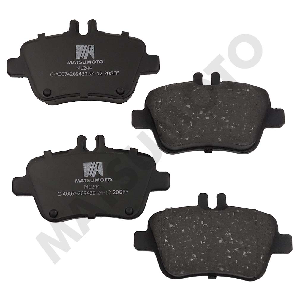 M1244 Pastillas de freno Carbo-Cerámica trasera Mercedes Benz A200 2.0 (2014 - 2019)