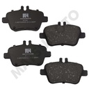 M1244 Pastillas de freno Carbo-Cerámica trasera Mercedes Benz A200 2.0 (2014 - 2019)