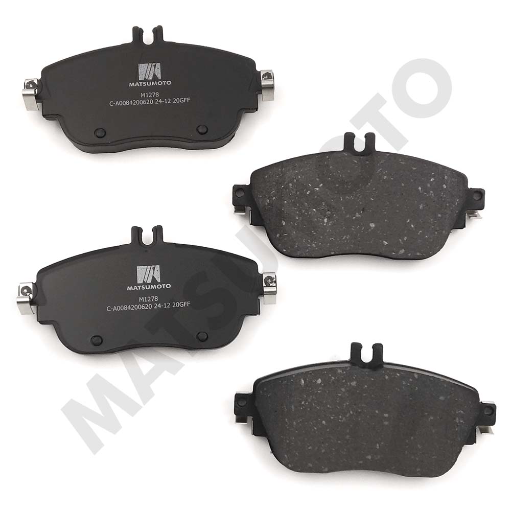 M1278 Pastillas de freno Carbo-Cerámica delanterias Mercedes Benz A200 2.0 (2014 - 2019)