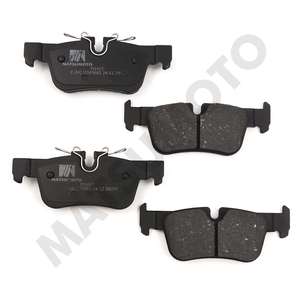 M1417 Pastillas de freno Carbo-Cerámica trasera BMW X1 F48 LCI (2015-2020)