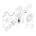 M1417 Pastillas de freno Carbo-Cerámica trasera BMW X1 F48 LCI (2015-2020)