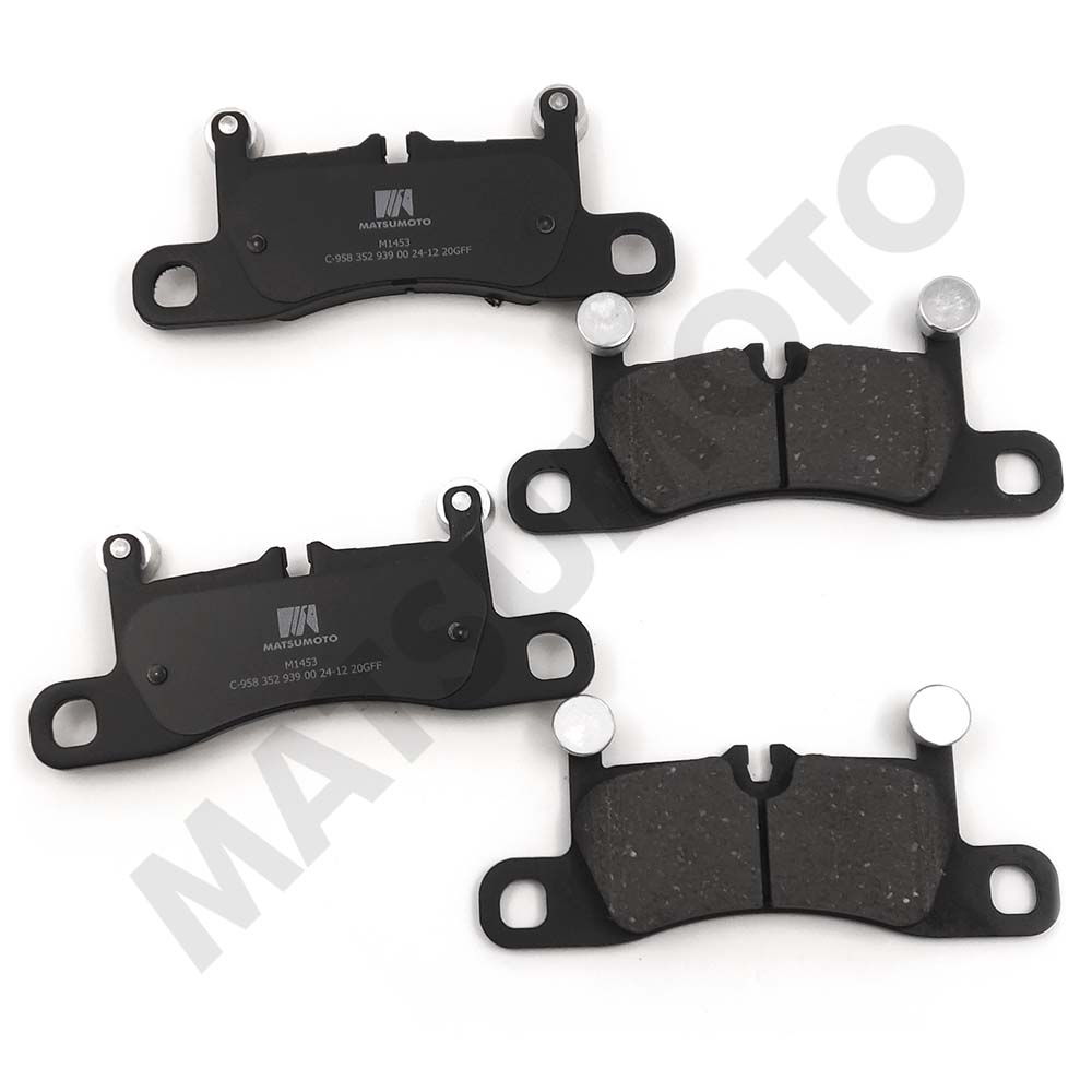 M1453 Pastillas de freno Carbo-Cerámica trasera Porsche Cayenne S V8 (2014 - 2020)