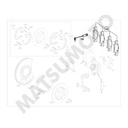 M1067 Pastillas de freno Carbo-Cerámica trasera Mercedes Benz C180 C200 (2014-2019)