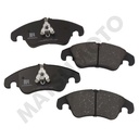 M1080/M1066 Pastillas de freno delanteras Audi A6 2.0 (2014-2019)