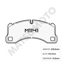 M1141 Pastillas de freno Carbo-Cerámica Delanteras Porsche Cayenne S V8 (2014 - 2020)
