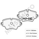 M1416 Pastillas de freno Carbo-Cerámica delantera BMW X1 F48 LCI (2015-2020)