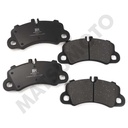M1544 Pastillas de freno delanteras Porsche Macan TFSI 95B-2 (2014 - 2020)