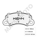 M1544 Pastillas de freno delanteras Porsche Macan TFSI 95B-2 (2014 - 2020)