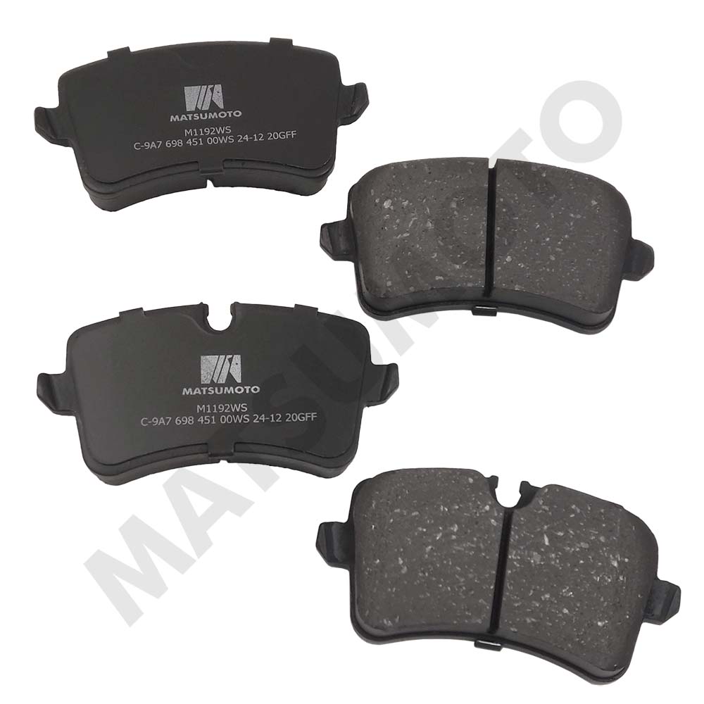 Pastillas de freno trasera Porsche Macan TFSI 95B-2 (2014 - 2020)