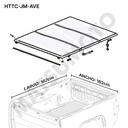 Tapa Rígida Plegable JMC Avenue (2023-ON)
