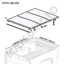 Tapa Rígida Plegable JMC Vigus (2019-ON)