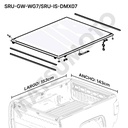 Lona Marítima Great Wall Wingle 7 (2018-ON) / Chevrolet D-Max (2005-2012)