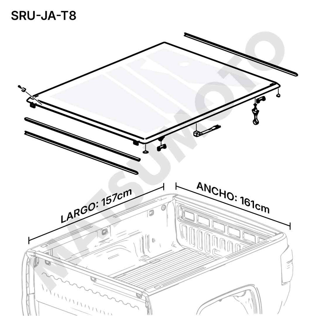 Lona Marítima JAC T8 (2020-ON)