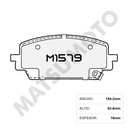 M1579 Pastillas de Freno Cerámica Delanteras Hyundai Santa Fe (2020-ON) / Kia Sorento (2020-ON)