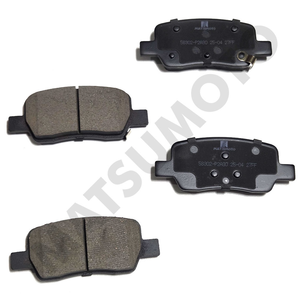 M1580 Pastillas de Freno Cerámica Traseras Hyundai Santa Fe (2020-ON) / Kia Sorento (2020-ON)