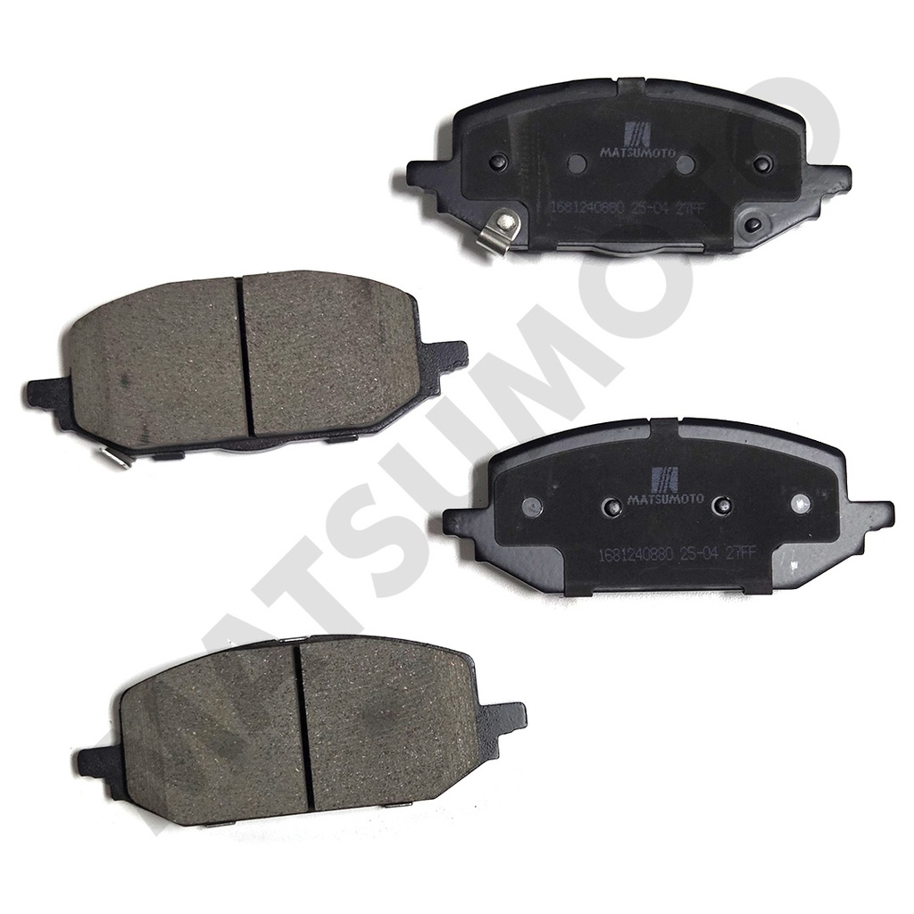 M1585 Pastillas de Freno Cerámica Delanteras Chevrolet Tracker (2020-ON) / Montana (2024 - On)