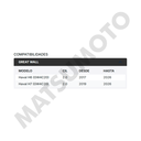 M1601 Pastillas de Freno Cerámica Delanteras Great Wall Haval H6 (2017-ON) / H7 (2019-ON)