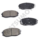 M1608 Pastillas de Freno Cerámica Delanteras Hyundai Staria (2021-ON)