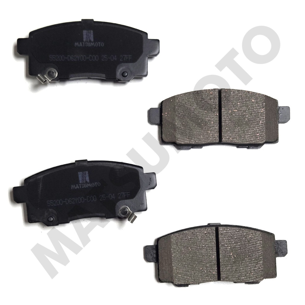 M1621 Pastillas de Freno Cerámica Traseras JAC T6 (2018-ON) / T8 Pro (2020-ON)