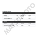 M1621 Pastillas de Freno Cerámica Traseras JAC T6 (2018-ON) / T8 Pro (2020-ON)