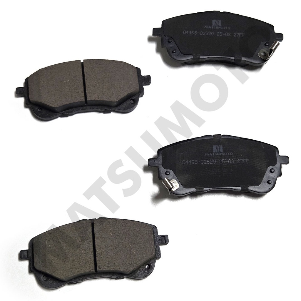 M1632 Pastillas de Freno Cerámica Delanteras Toyota Corolla (2018-2024) / Yaris (2020-2024)