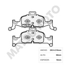 M1591 Pastillas de Freno Cerámica Delanteras Audi A4 (2015-ON) / A5 (2016-ON) / Q5 2.0 (2016-ON)