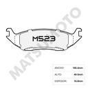M523 Pastillas de Freno Cerámica Traseras Dodge RAM 1500 / Durango