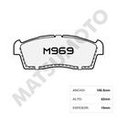 M969 Pastillas de Freno Low Metal Delanteras Suzuki Alto (2005-2024)