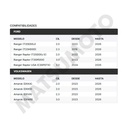 M1639 Pastillas de freno Delanteras Ford Ranger 2.0 Raptor (2023 - ON)