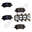 M988 Pastillas de Freno Traseras Volvo V60 (2017 - ON) / S80 / V70 / Landrover