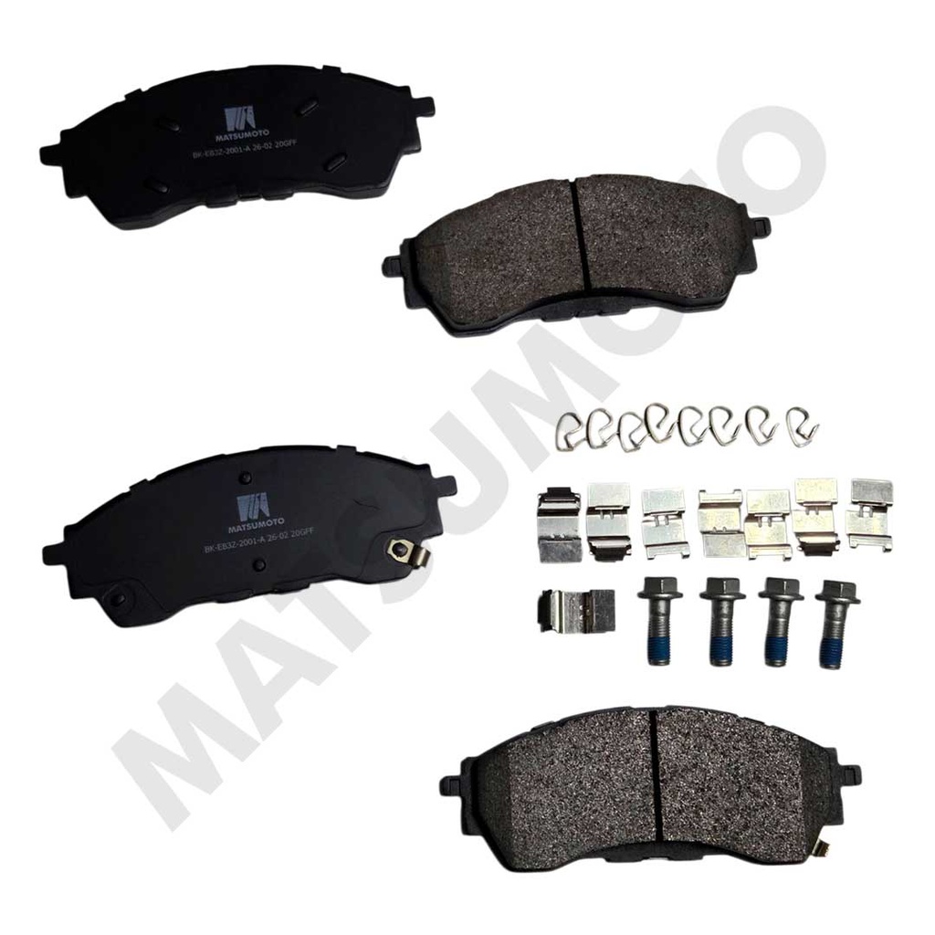 M1639 Pastillas de freno Delanteras Ford Ranger 2.0 Raptor (2023 - ON)