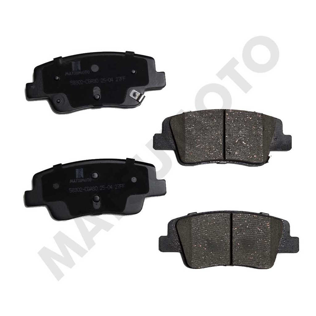 M1609 Pastillas de Freno Cerámica Traseras Hyundai Staria (2021-ON) / Kia