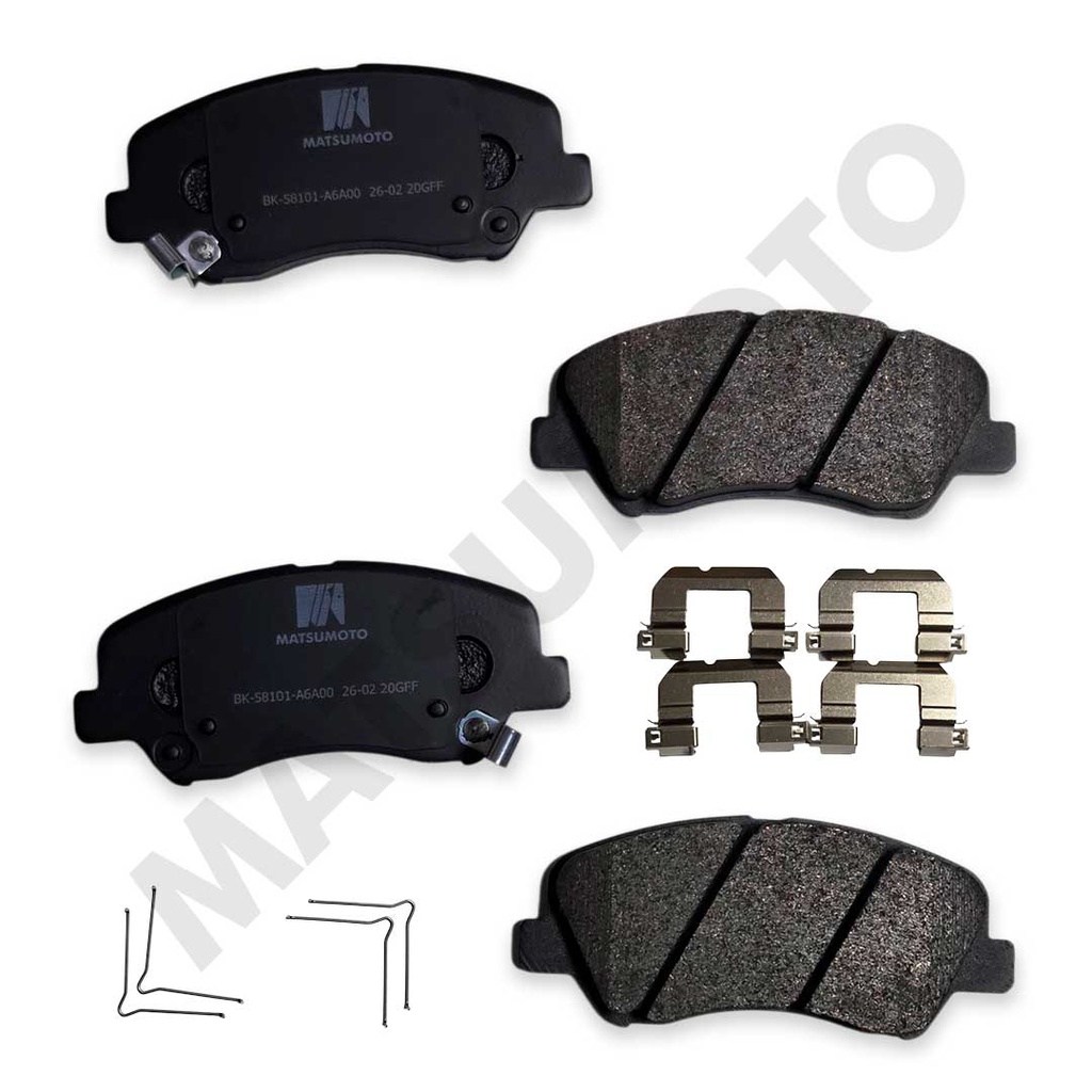 M1610 Pastilla de freno Delanteras Kia Soluto (2021 - actual).