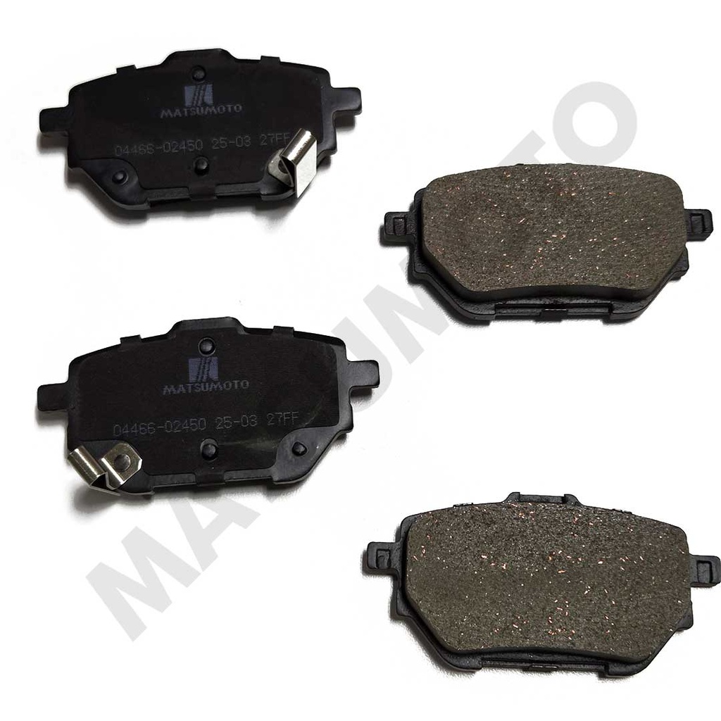 M1633 Pastillas de Freno Cerámica Traseras Toyota Corolla (2019-2026) / C-HR (2023-ON)
