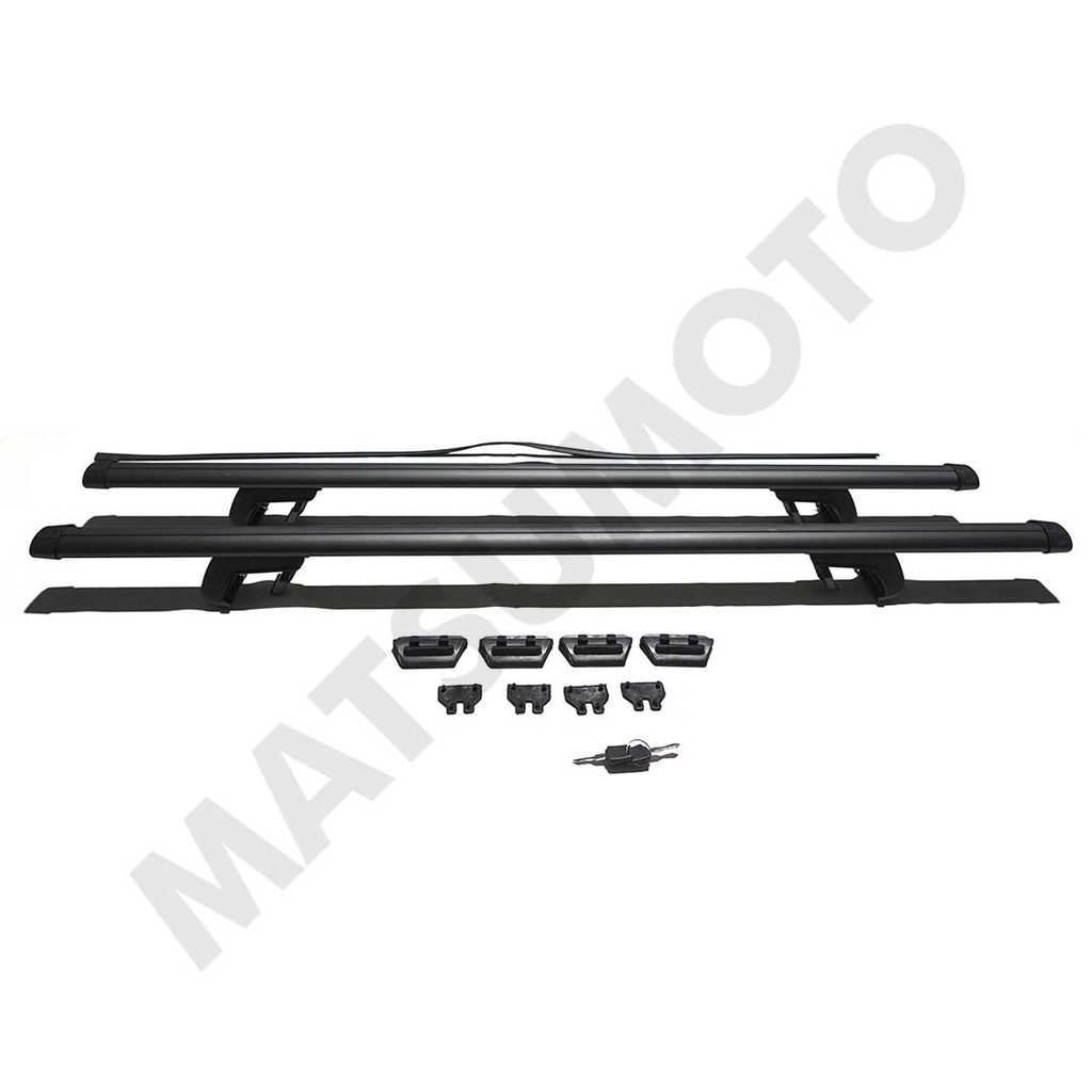 Barras transversal rieles elevados 120 CM (sistema convencional abrazadera)