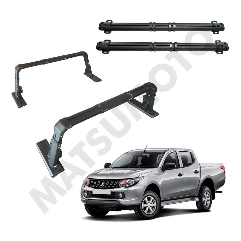 Rack De Pick Up  Mediano / ajustable  (Hilux, L200, Maverick, Amarok)