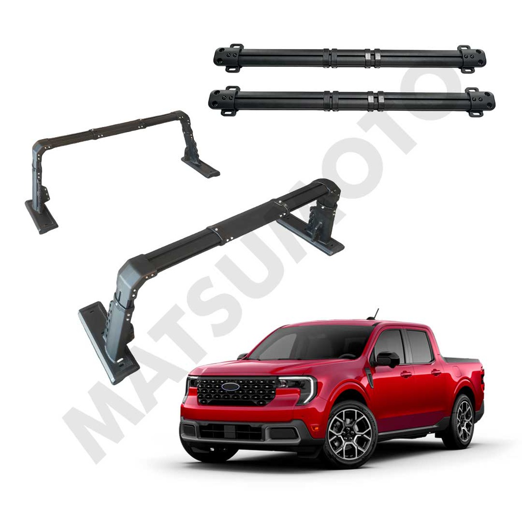Rack De Pick Up  Mediano / ajustable  (Hilux, L200, Maverick, Amarok)