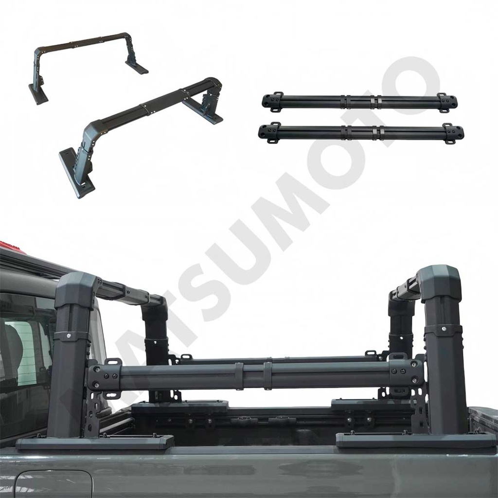 Rack De Pick Up  Mediano / ajustable  (Hilux, L200, Maverick, Amarok)